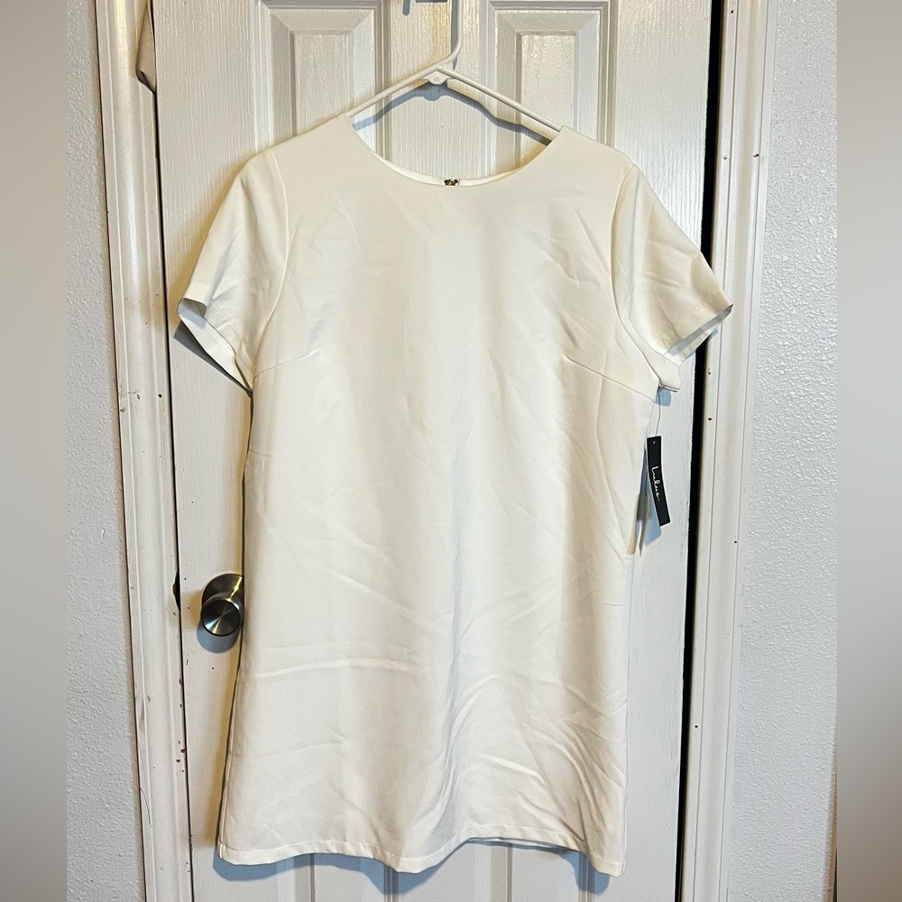 Elegant White Women's Dress